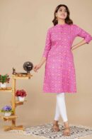 Sanganeri Print Kurtis Online